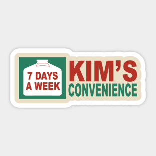 Kim's Convenience Sticker